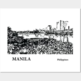 Manila - Philippines Posters and Art